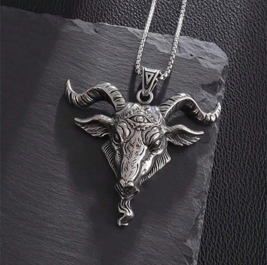 Baphomet Pendant with Chain
