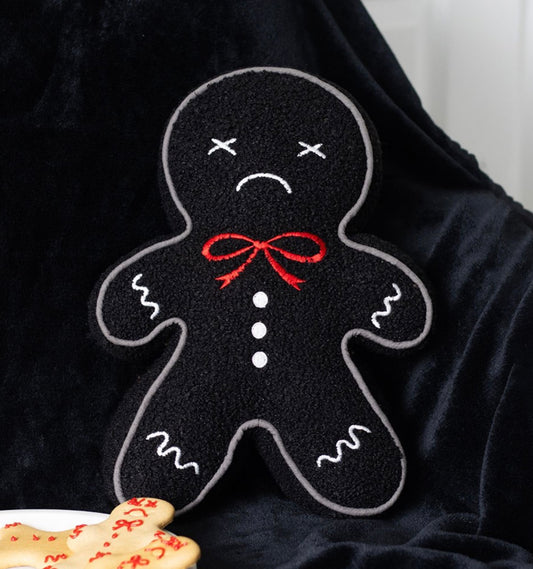 Gingerdead Man Boucle Cushion