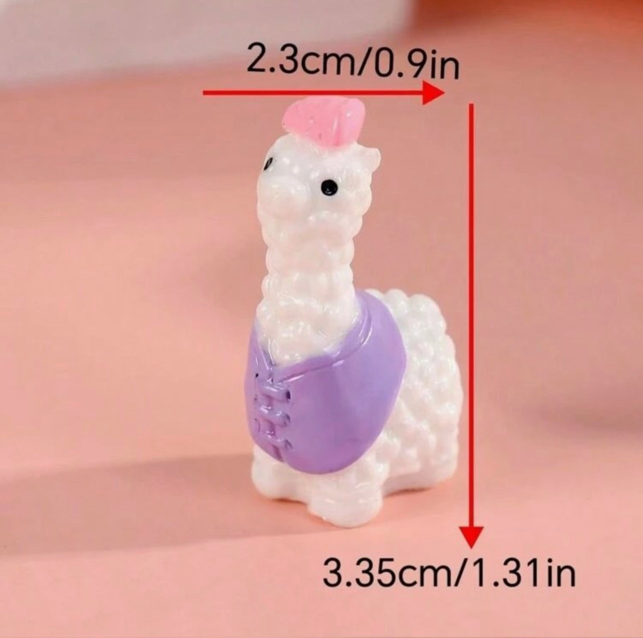 Alpaca Miniature Figure