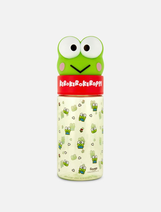 Sanrio Kerokerokeroppi (Keroppi) 450ml Water Bottle