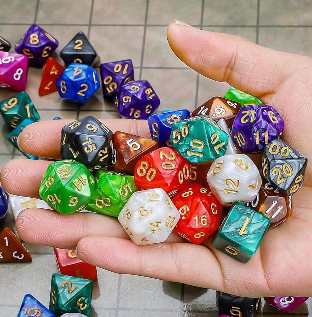 Classic Dice 7pc Set