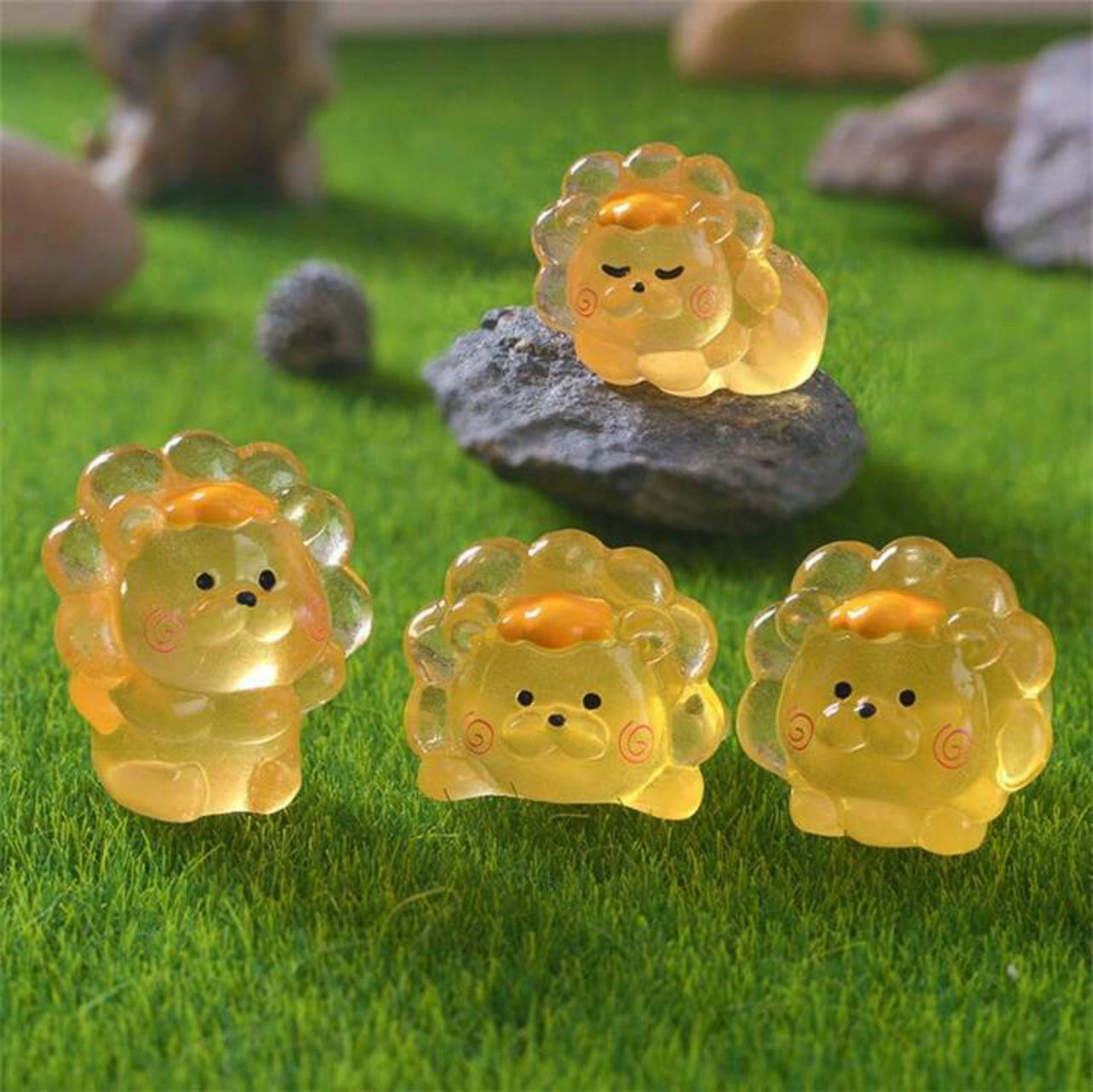 Lion Miniature Luminous Figure