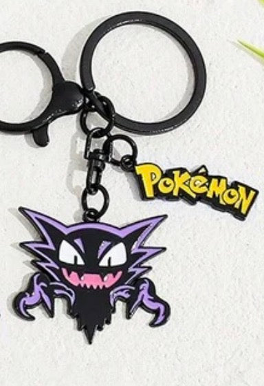 Pokemon Haunter Metal Keychain