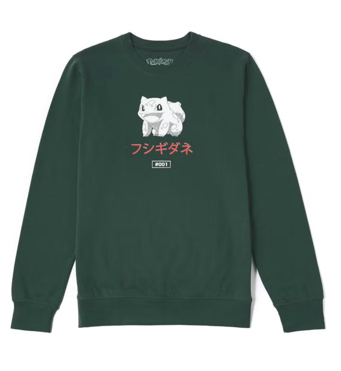 Pokémon Bulbasaur Forest Green Sweatshirt