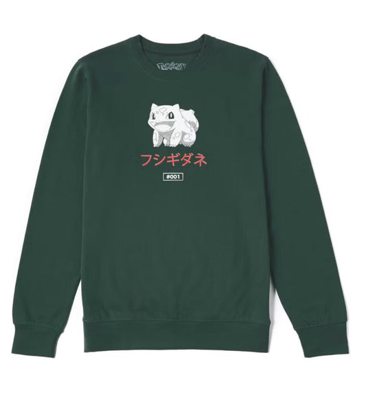 Pokémon Bulbasaur Forest Green Sweatshirt