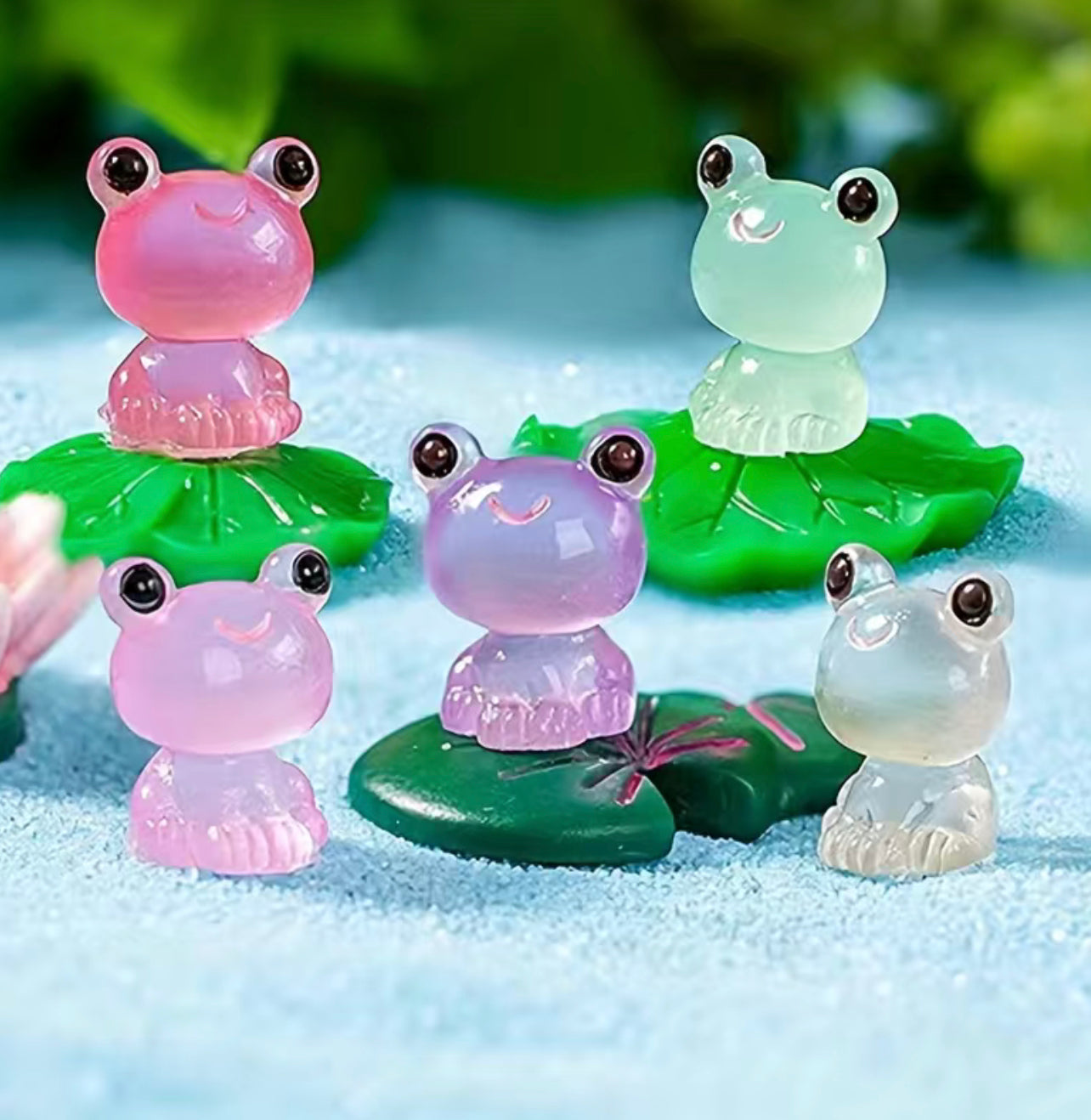 Miniature Luminous Frog
