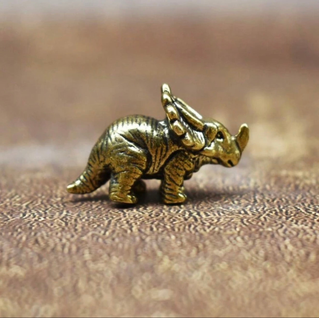 Dinosaur Miniature Vintage Metal Figure