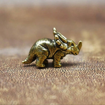 Dinosaur Miniature Vintage Metal Figure