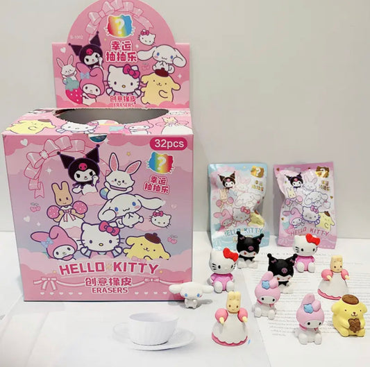 Sanrio Hello Kitty Characters Eraser Blind Bag Series One