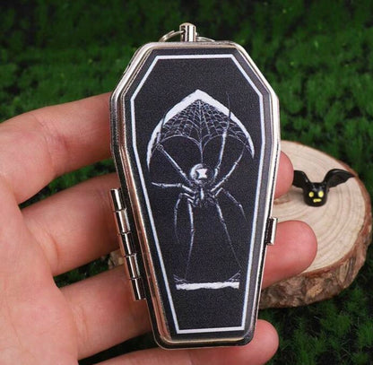 Spider Casket Keychain