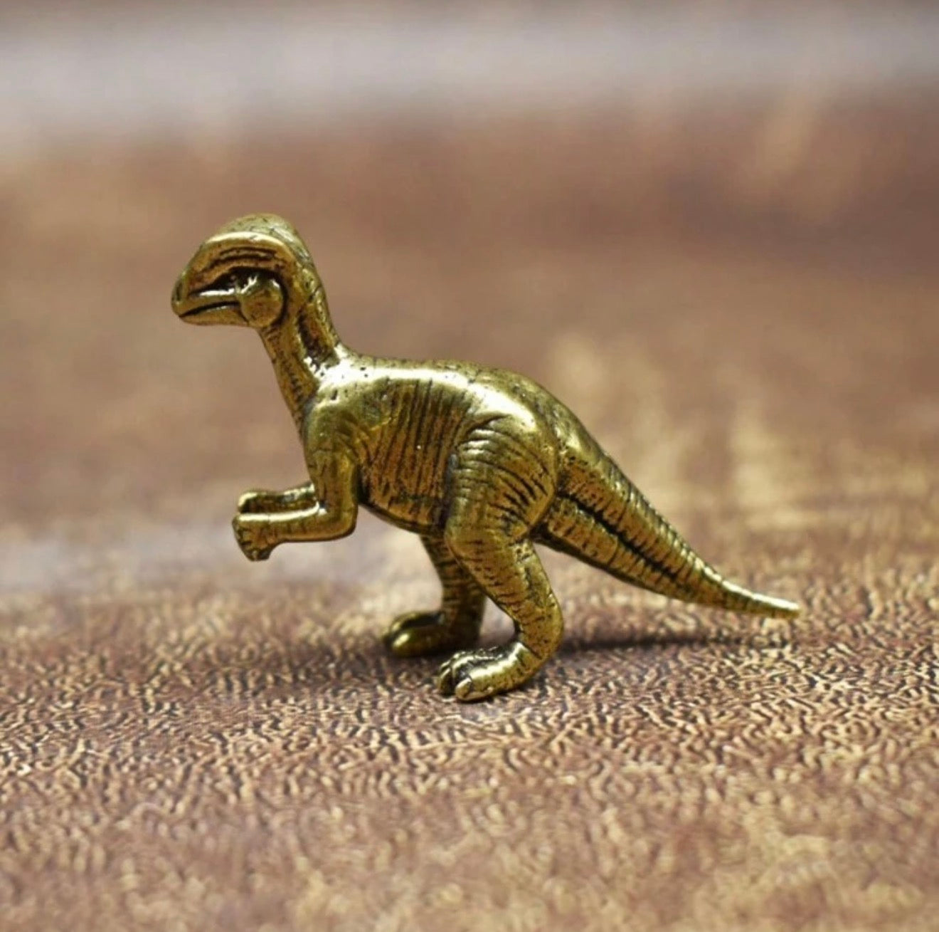 Dinosaur Miniature Vintage Metal Figure