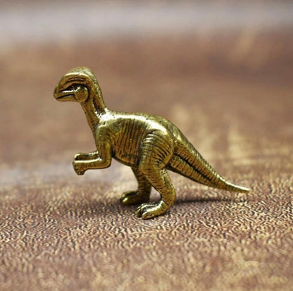 Dinosaur Miniature Vintage Metal Figure