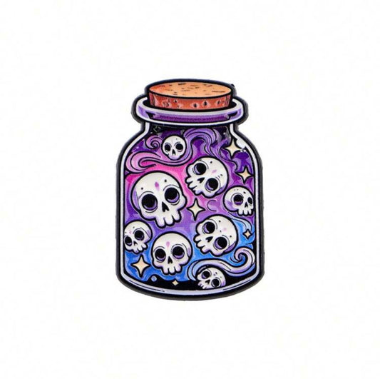 Skulls Potion Pin Badge