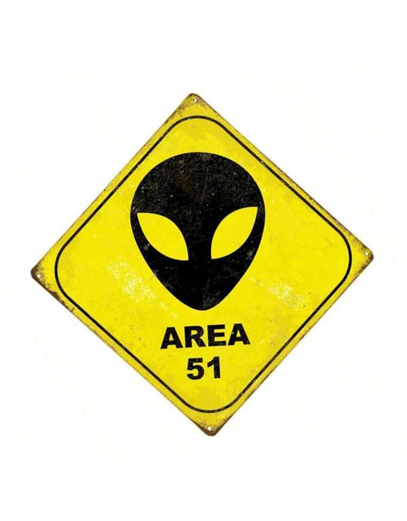 Area 51 Metal Sign