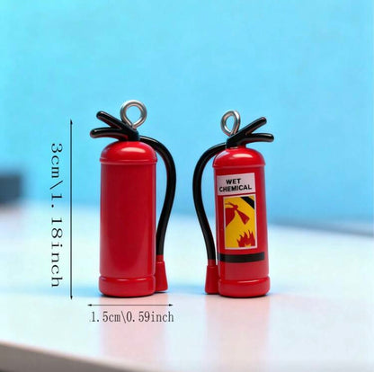 Fire Extinguisher Miniature Prop Figure