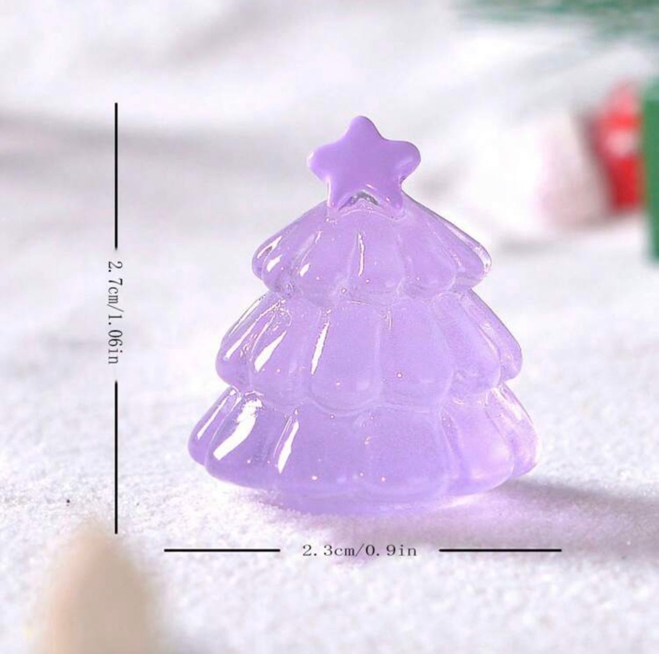 Christmas Tree Miniature Figure