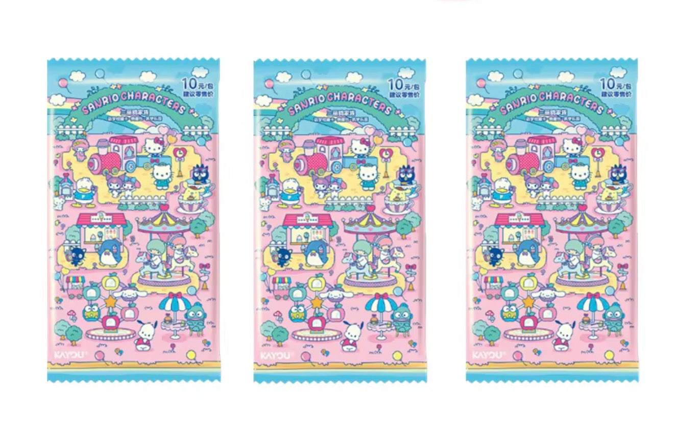 Sanrio Cute Dream Paradise Series Collectible Card Pack