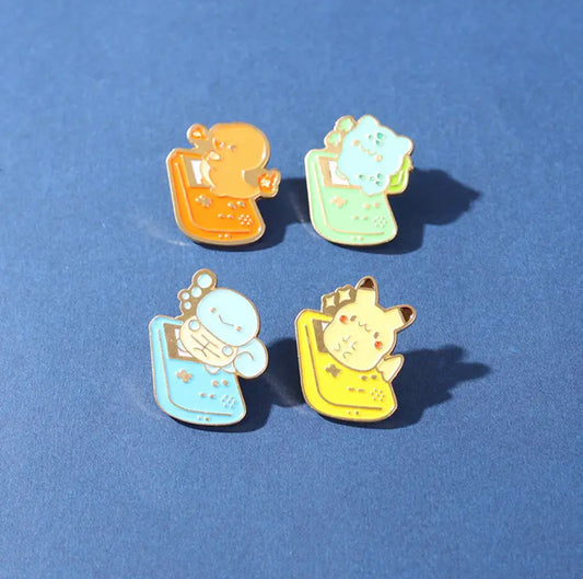 Pokémon Starter Screen Buddy Pin Badge