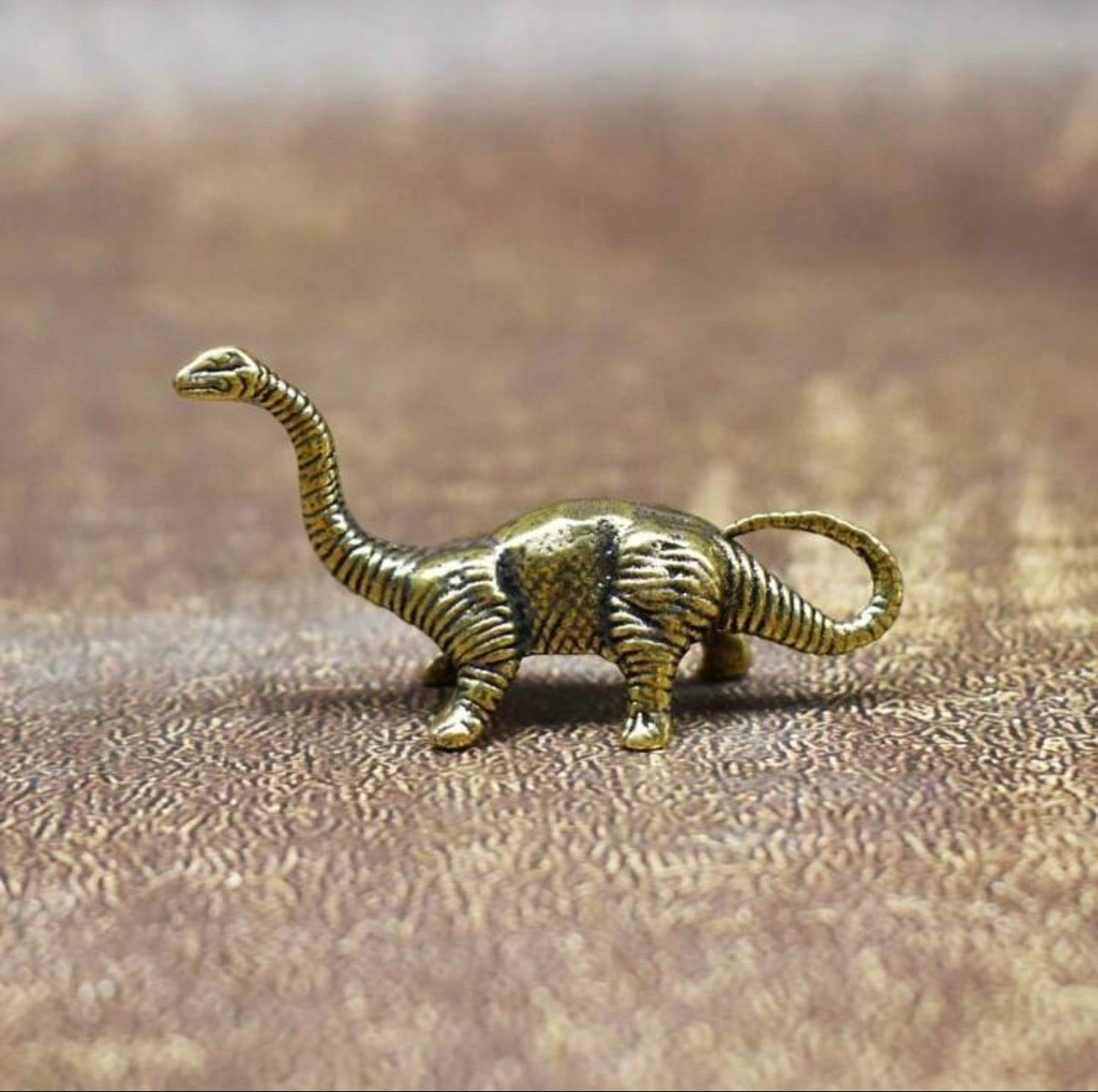 Dinosaur Miniature Vintage Metal Figure