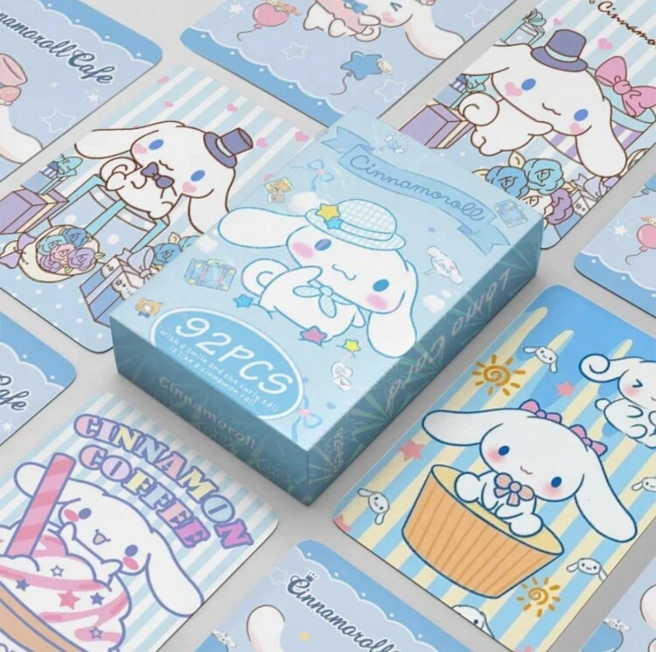 Sanrio Cinnamoroll Lomo Card & Sticker Pack (92pcs)