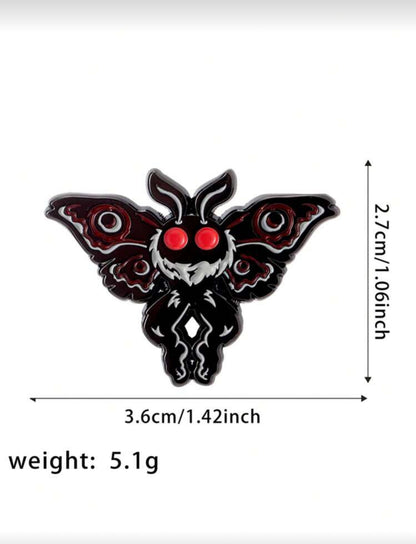 Mothman Pin Badge