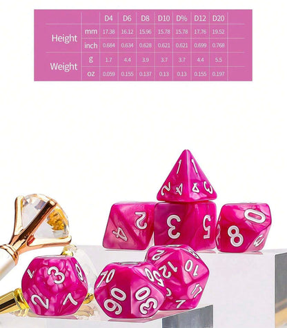 Classic Dice 7pc Set