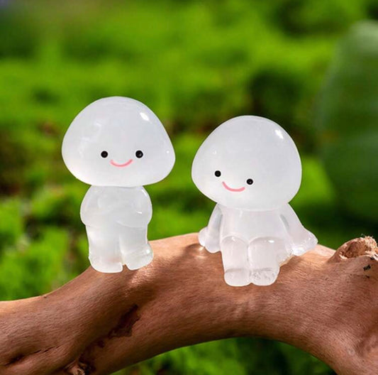 Mushroom People Luminous Miniature Figure