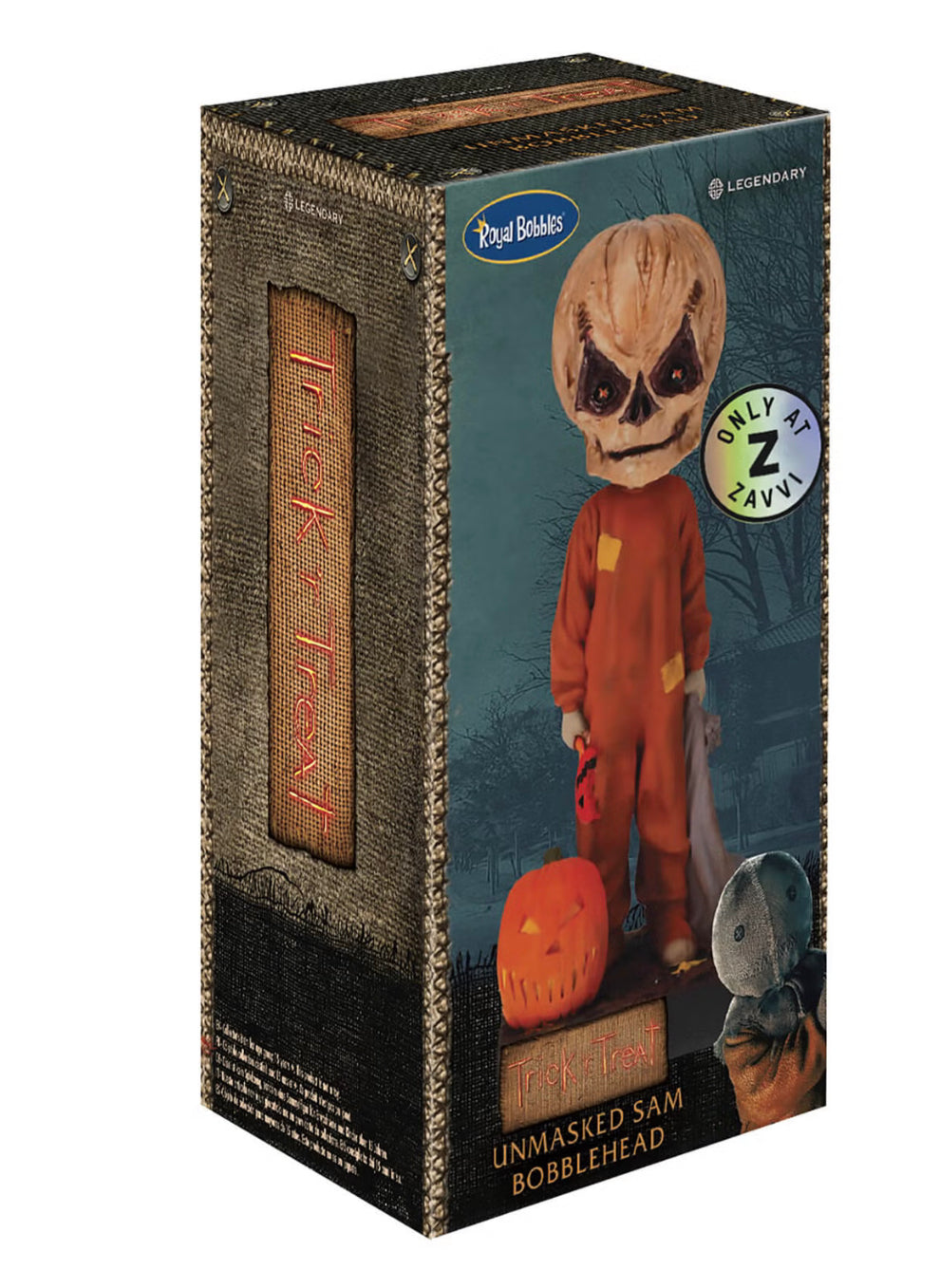 Trick ‘r Treat Sam Unmasked Bobblehead