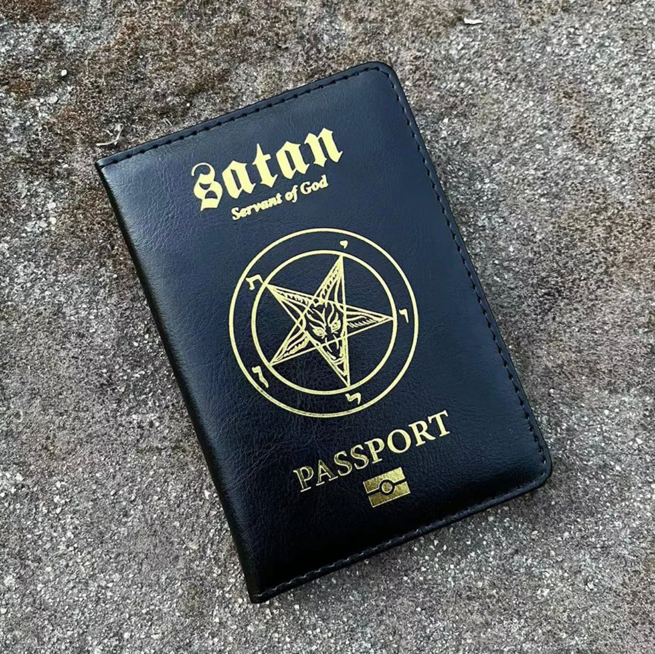 Satan: Servant of God Passport Cover