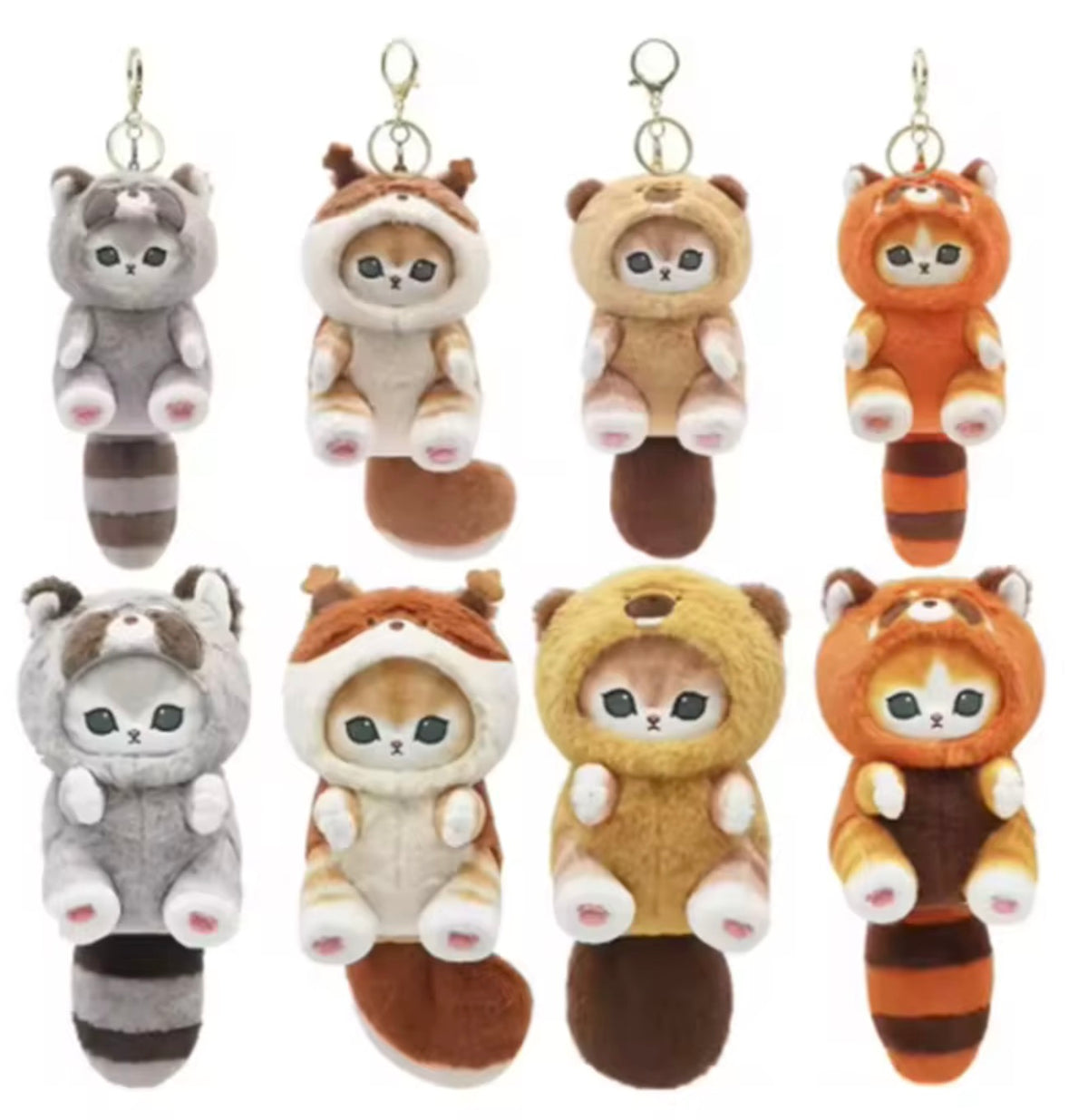 Mofusand Cosplay Plush Keychain