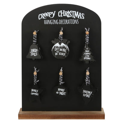Creepy Christmas Hanging Decorations