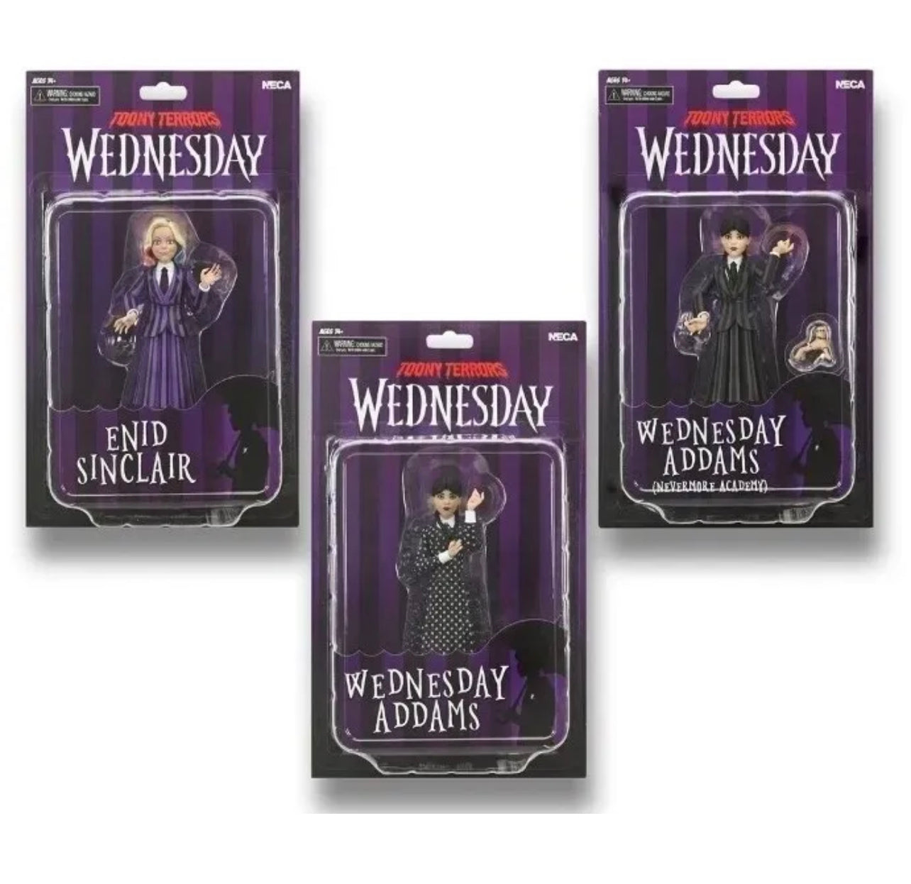 Wednesday Addams (Nevermore Academy) Toony Terrors Action Figure
