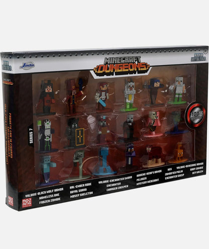 Minecraft Dungeons die-cast Figure 18-Pack