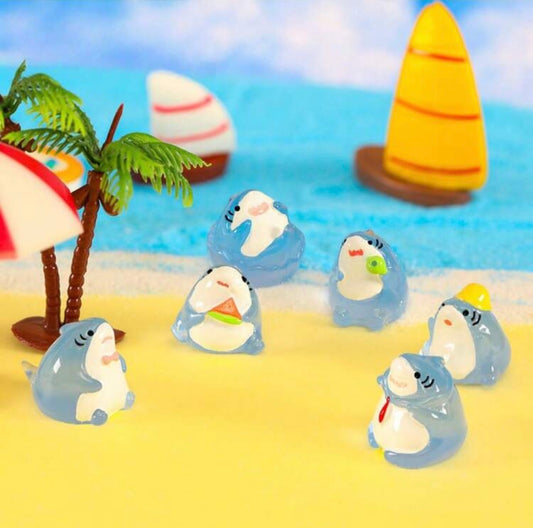 Shark Chibi Luminous Miniature Figure