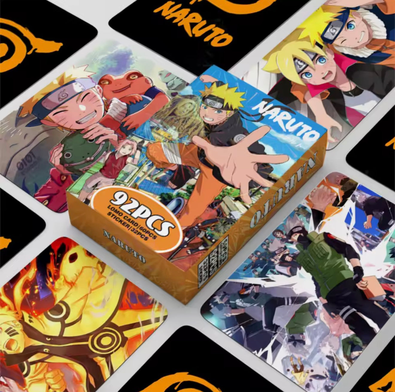 Naruto Shippuden Lumo Card & Sticker Set (92pcs)
