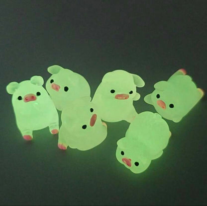 Pig Miniature Luminous Figure