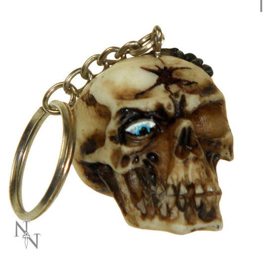 One-eyed Willy 3cm Skull Keychain