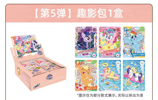 My Little Pony Ponies Let’s go! Trading Card Pack (Fluttershy)