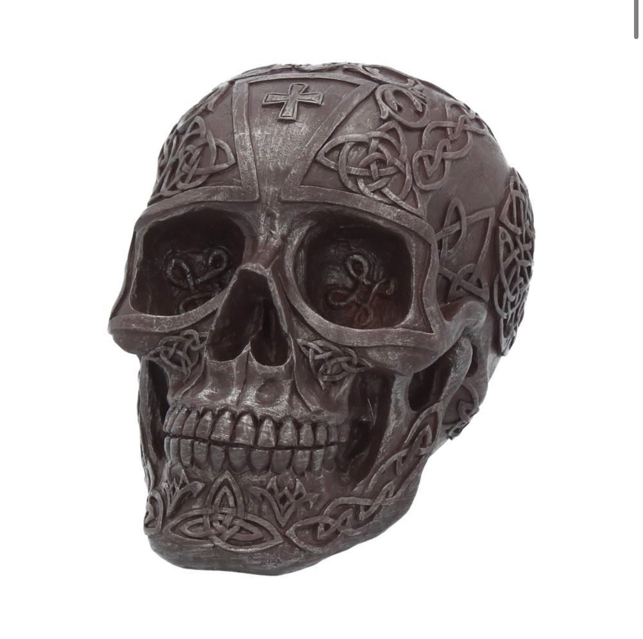 Celtic Iron 16cm Skull