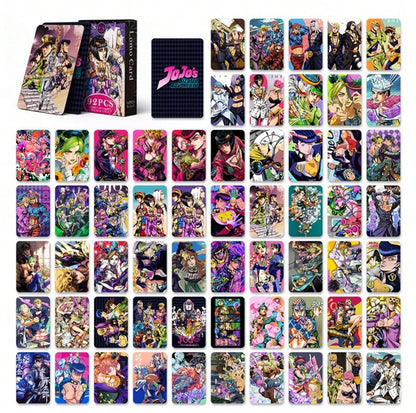 JoJo’s Bizarre Adventure Card & Sticker Set (92pc)