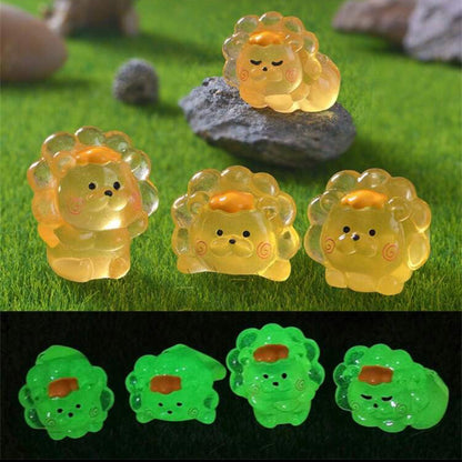 Lion Miniature Luminous Figure