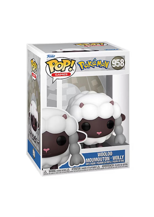 Pokémon 958 Wooloo Funko Pop! Vinyl Figure