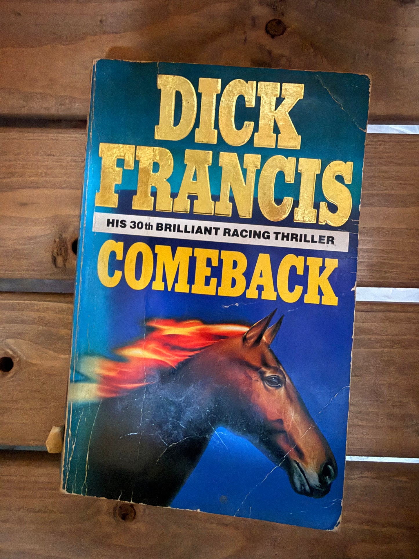 Comeback Paperback Book by Dick Francis