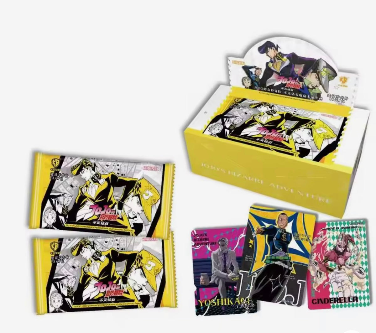JoJo’s Bizarre Adventure Diamond is Unbreakable Trading Card Booster Pack (CN)