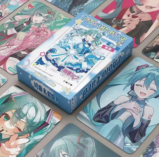 Hatsune Miku Snow Miku 92pc Lomo Card & Sticker Set