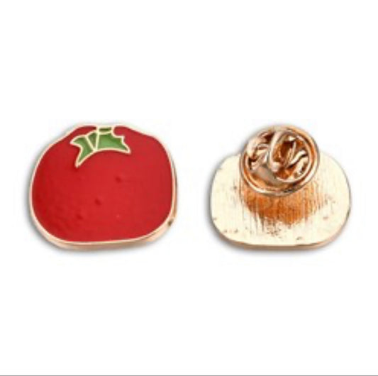 Tomato Pin Badge