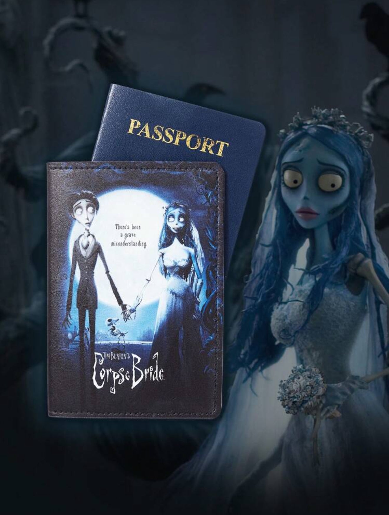 The Corpse Bride Passport Cover