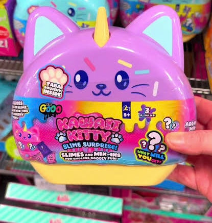Kawaii Kitty Slime Surprise