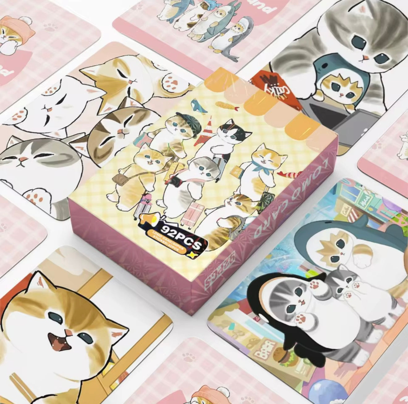 Mofusand LOMO Card & Sticker 92pc Set