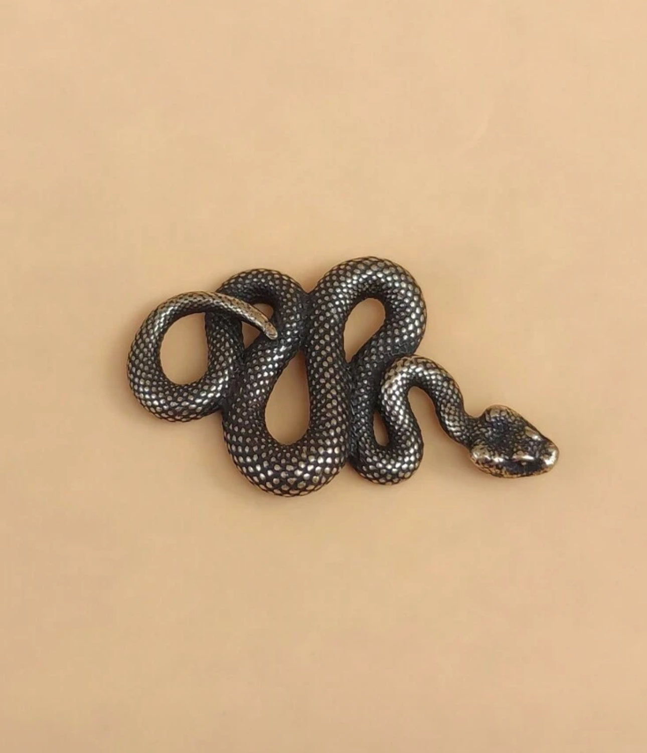 Snake Metal Figure